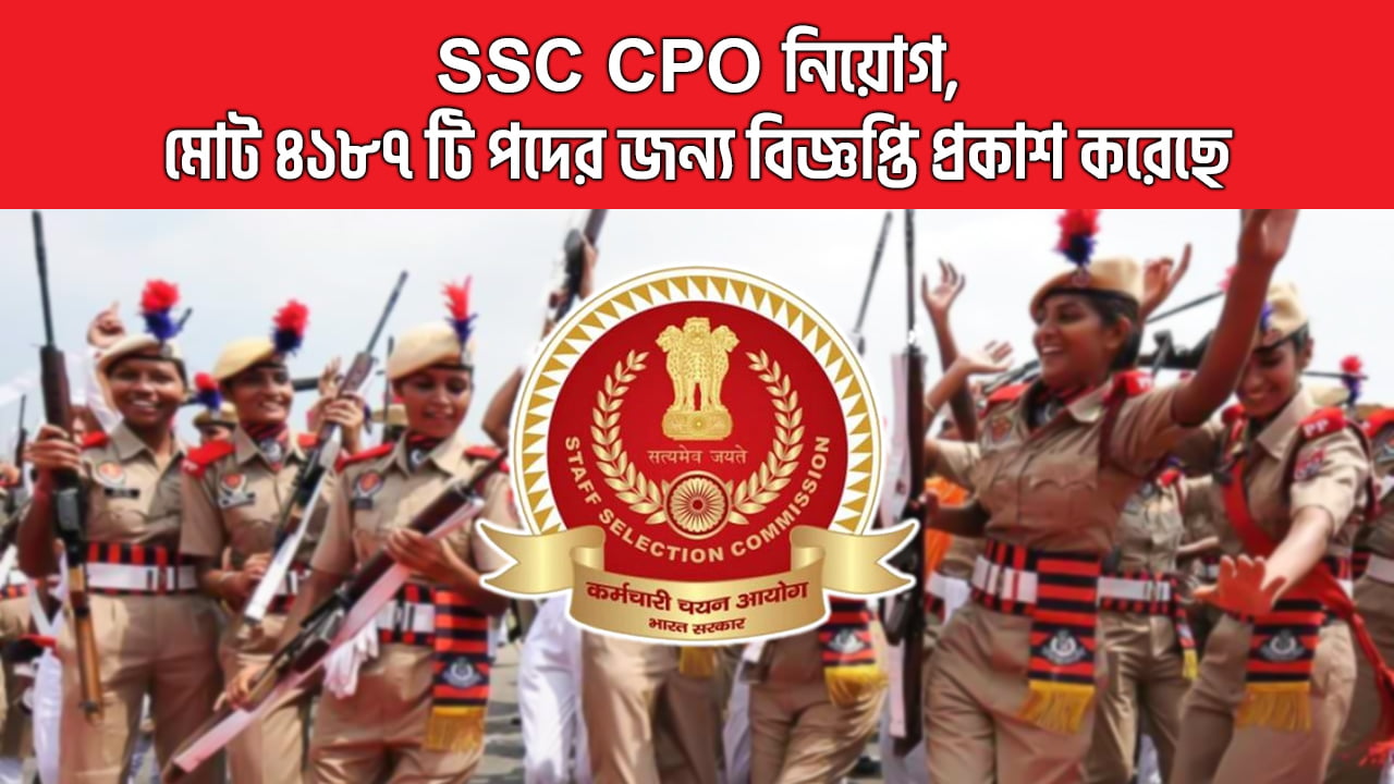 SSC CPO Recruitment 2024