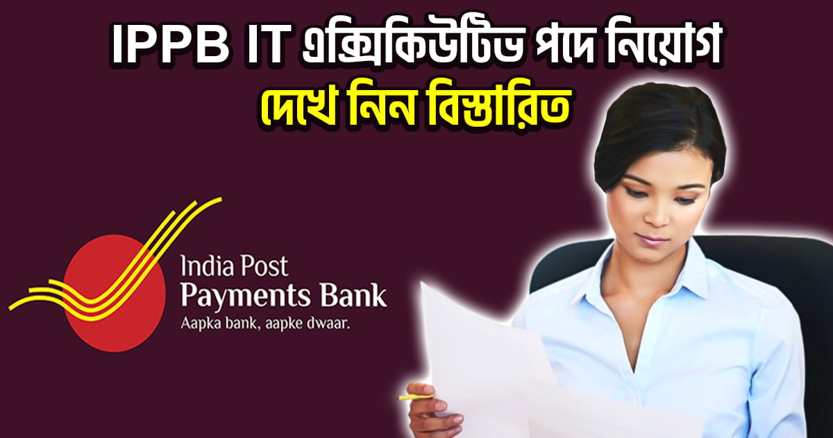 IPPB IT Executive Recruitment 2024