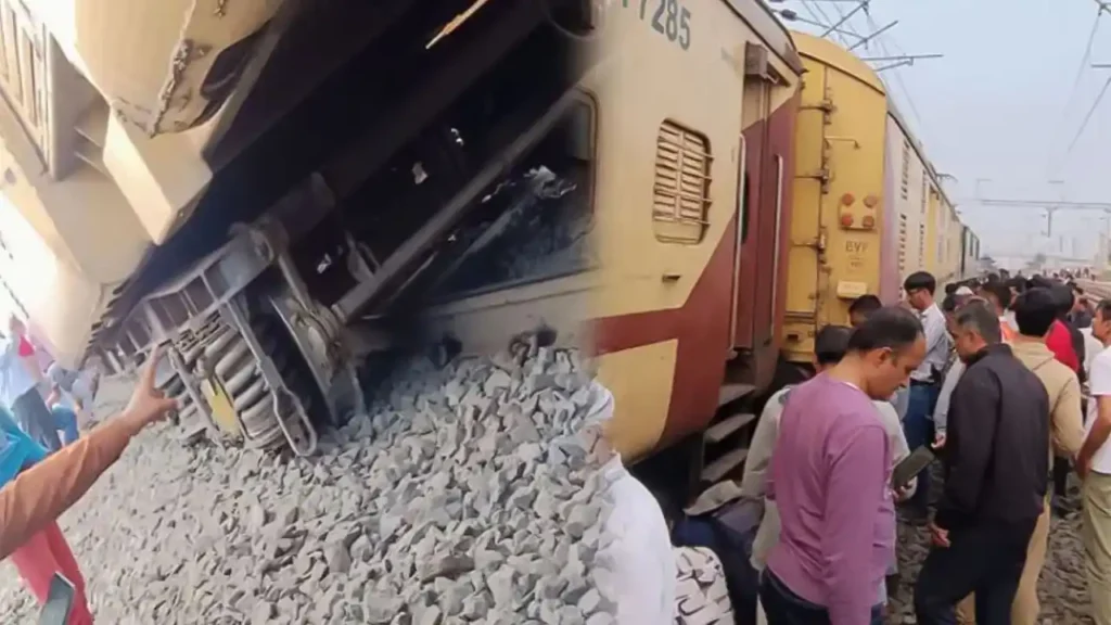 Dadar-Porbandar Saurashtra Express derails near Surat